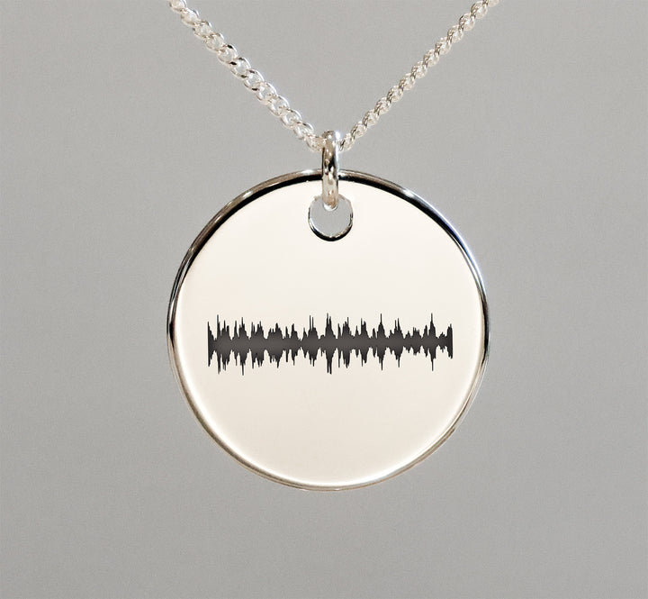 Sterling Silver 925 Soundwave